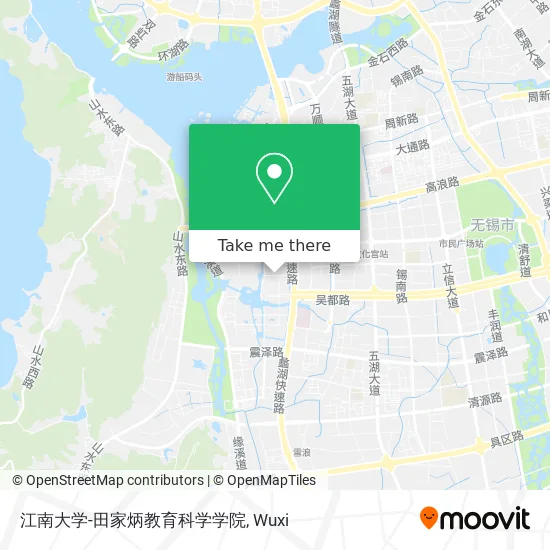 江南大学-田家炳教育科学学院 map