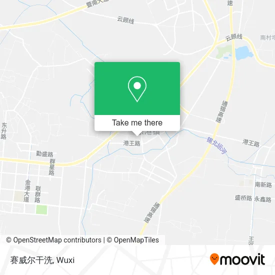 赛威尔干洗 map