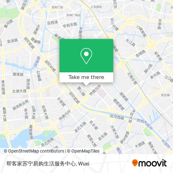 帮客家苏宁易购生活服务中心 map