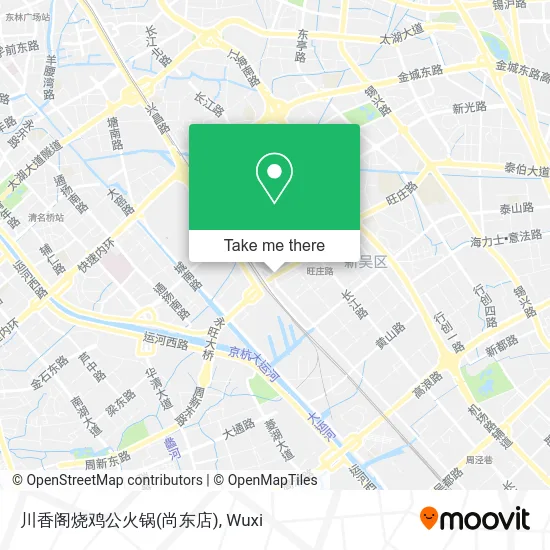 川香阁烧鸡公火锅(尚东店) map