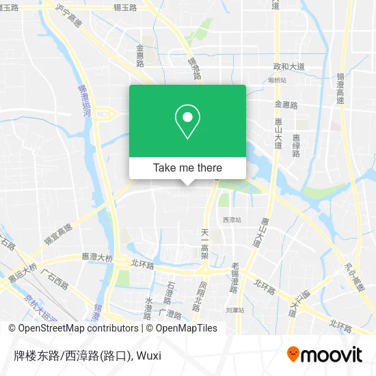 牌楼东路/西漳路(路口) map