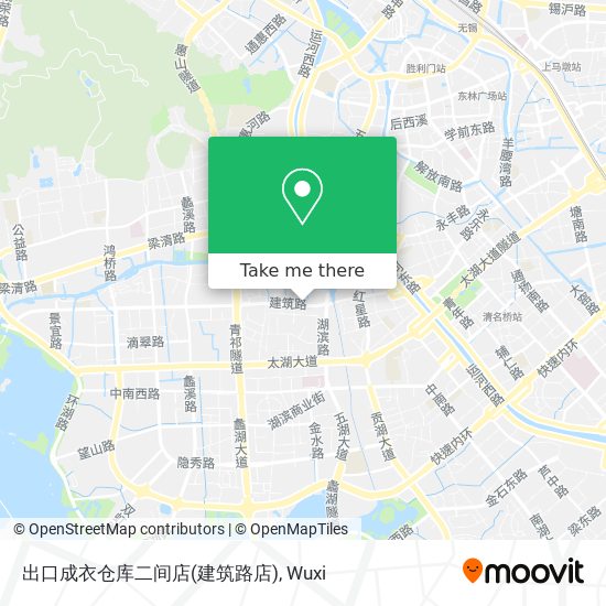 出口成衣仓库二间店(建筑路店) map