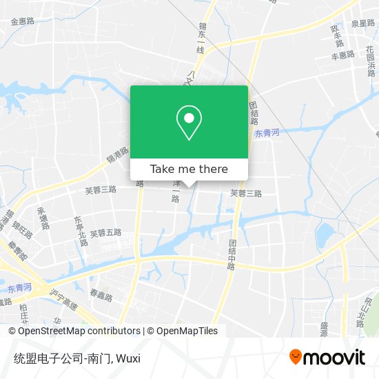 统盟电子公司-南门 map