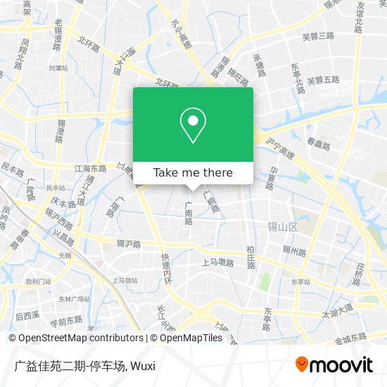 广益佳苑二期-停车场 map