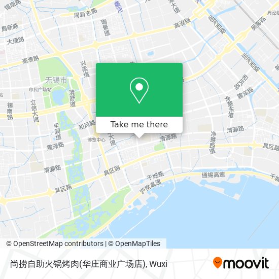 尚捞自助火锅烤肉(华庄商业广场店) map