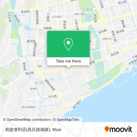 易捷便利店(具区路辅路) map