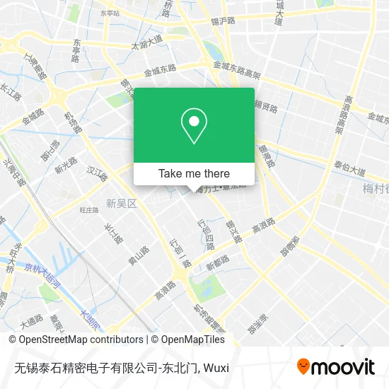 无锡泰石精密电子有限公司-东北门 map