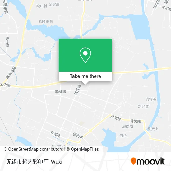 无锡市超艺彩印厂 map