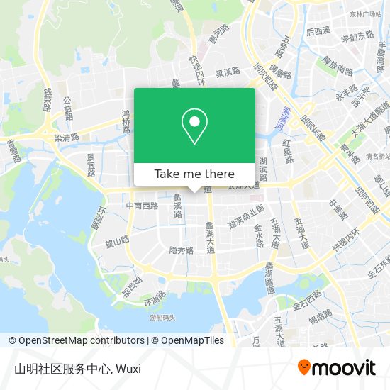 山明社区服务中心 map