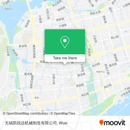 无锡凯锐达机械制造有限公司 map