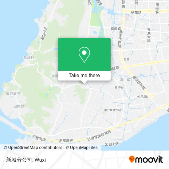 新城分公司 map
