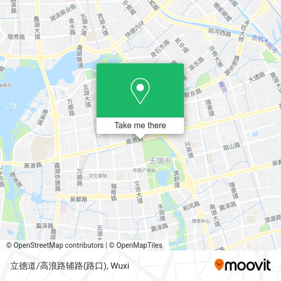 立德道/高浪路辅路(路口) map