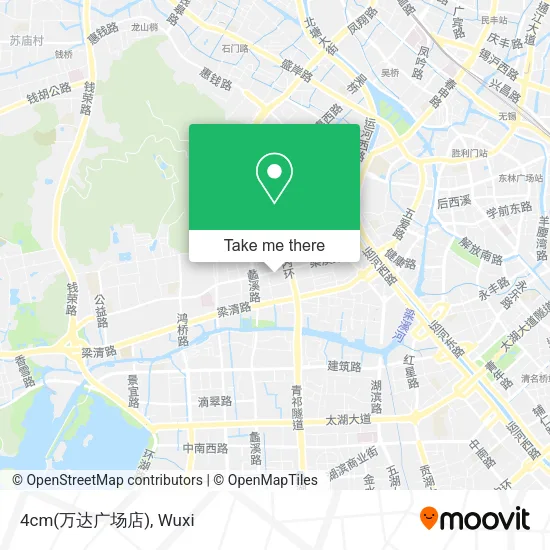4cm(万达广场店) map