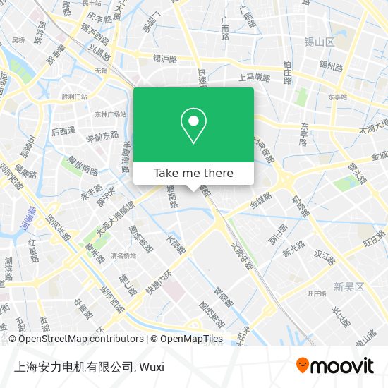 上海安力电机有限公司 map