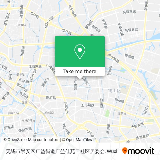 无锡市崇安区广益街道广益佳苑二社区居委会 map