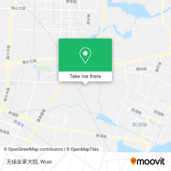 无锡金家大院 map