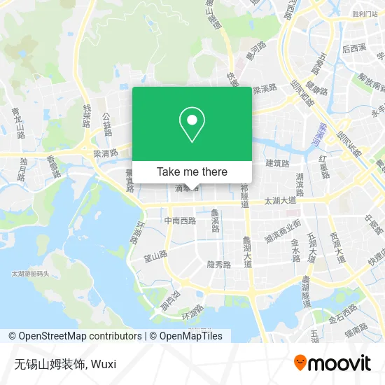 无锡山姆装饰 map