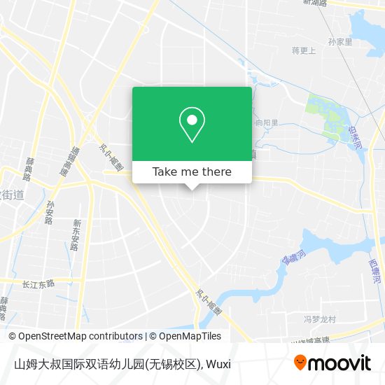 山姆大叔国际双语幼儿园(无锡校区) map