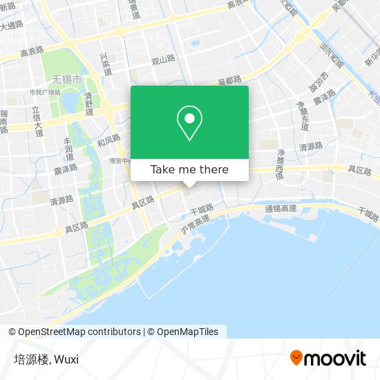 培源楼 map