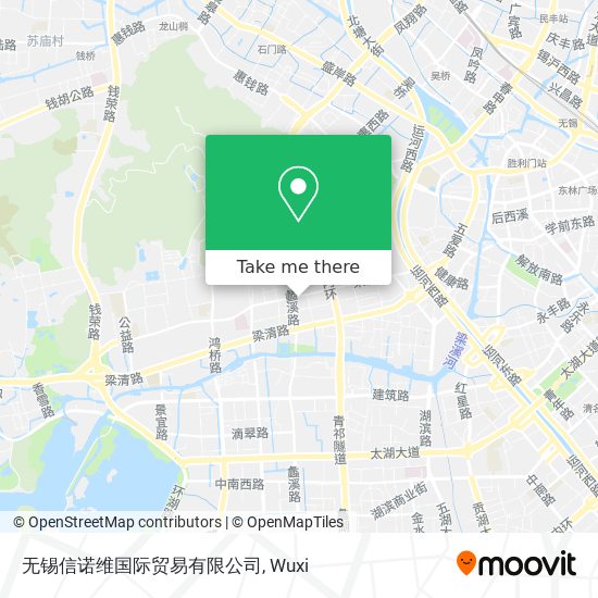 无锡信诺维国际贸易有限公司 map