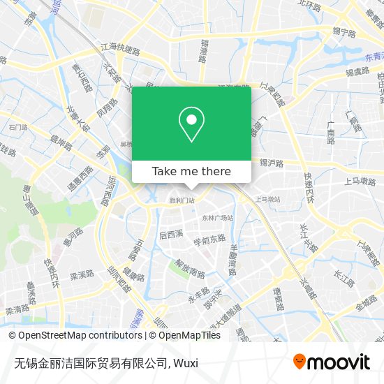 无锡金丽洁国际贸易有限公司 map