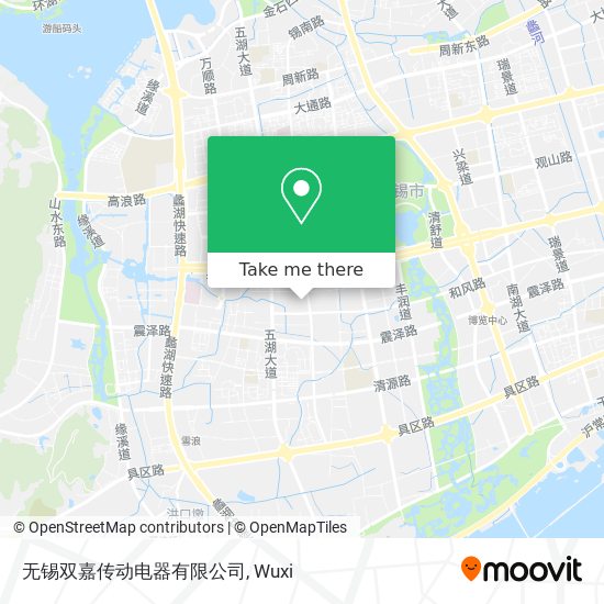 无锡双嘉传动电器有限公司 map
