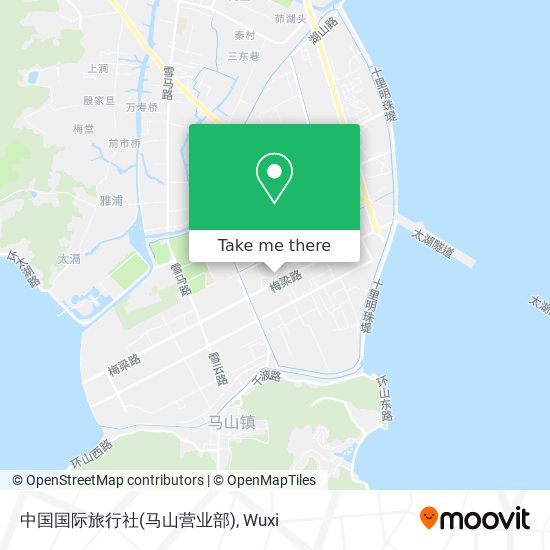 中国国际旅行社(马山营业部) map