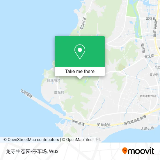 龙寺生态园-停车场 map