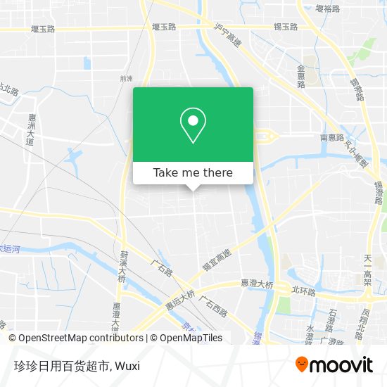 珍珍日用百货超市 map