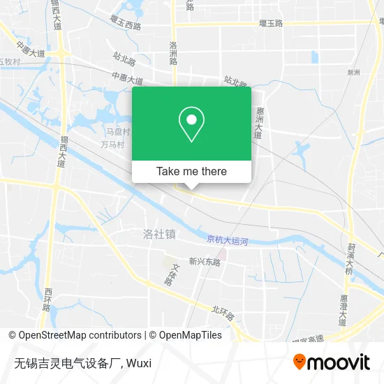 无锡吉灵电气设备厂 map
