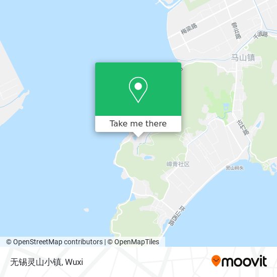 无锡灵山小镇 map