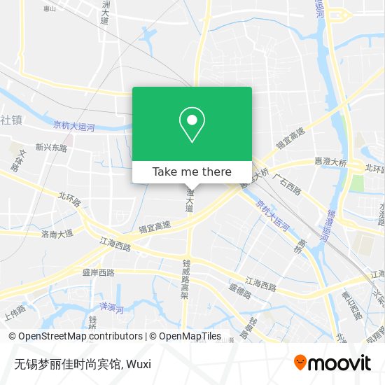 无锡梦丽佳时尚宾馆 map