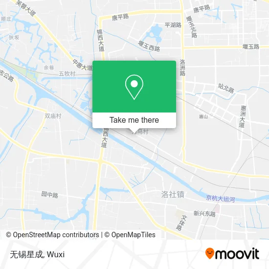 无锡星成 map