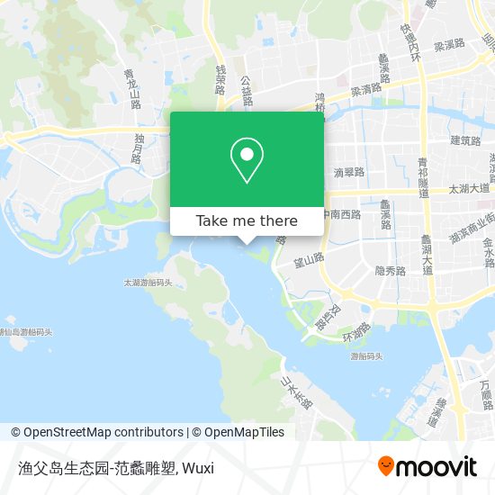 渔父岛生态园-范蠡雕塑 map