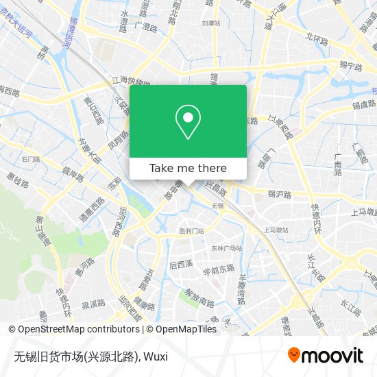 无锡旧货市场(兴源北路) map