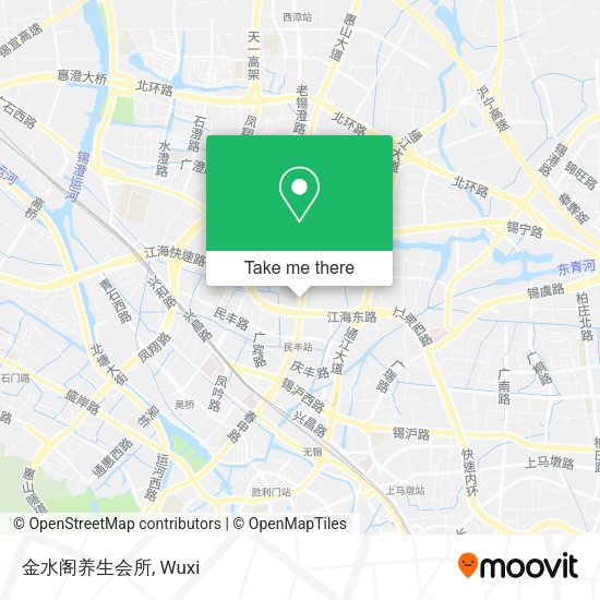 金水阁养生会所 map