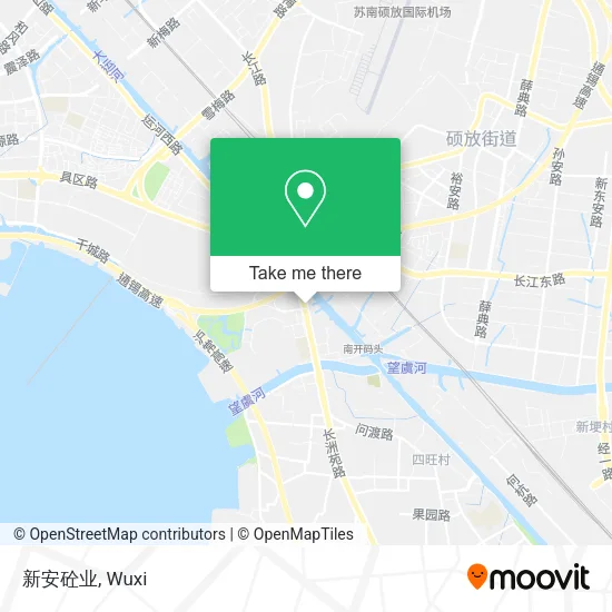 新安砼业 map
