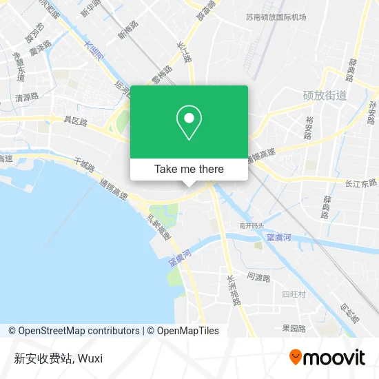新安收费站 map