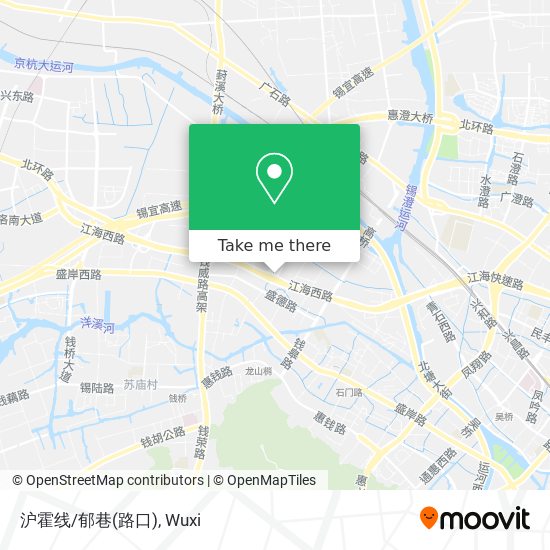 沪霍线/郁巷(路口) map
