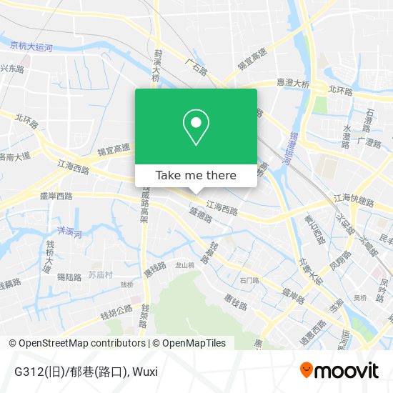 G312(旧)/郁巷(路口) map