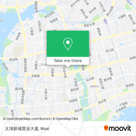 太湖新城置业大厦 map