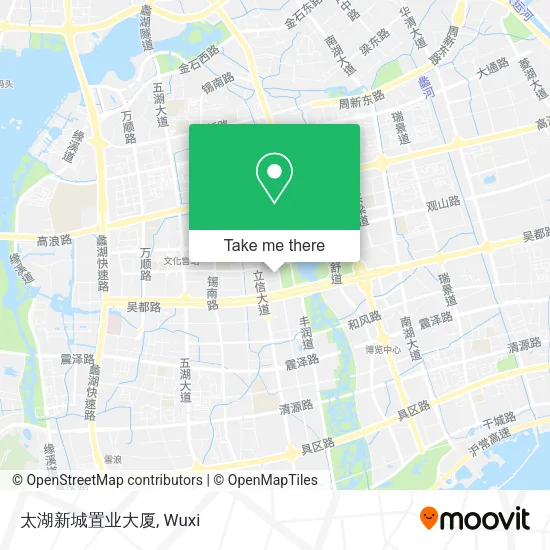 太湖新城置业大厦 map