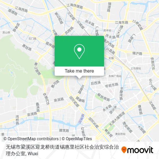 无锡市梁溪区迎龙桥街道锡惠里社区社会治安综合治理办公室 map