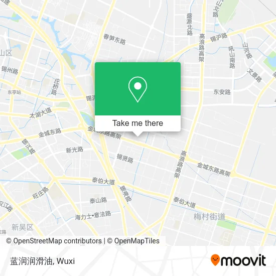 蓝润润滑油 map
