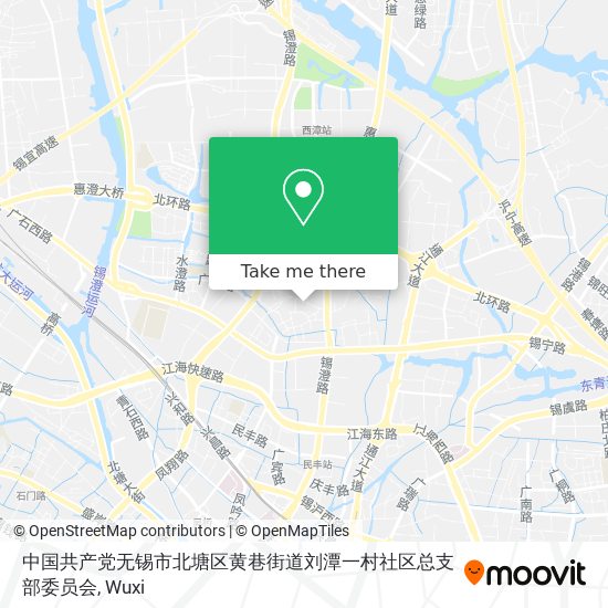 中国共产党无锡市北塘区黄巷街道刘潭一村社区总支部委员会 map
