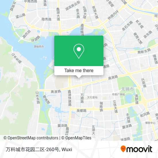 万科城市花园二区-260号 map
