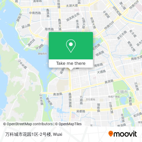 万科城市花园1区-2号楼 map