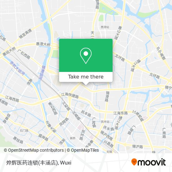 烨辉医药连锁(丰涵店) map