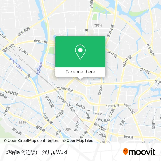烨辉医药连锁(丰涵店) map