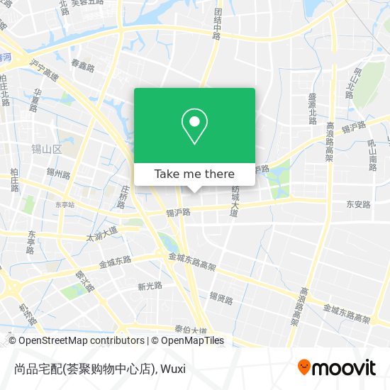 尚品宅配(荟聚购物中心店) map